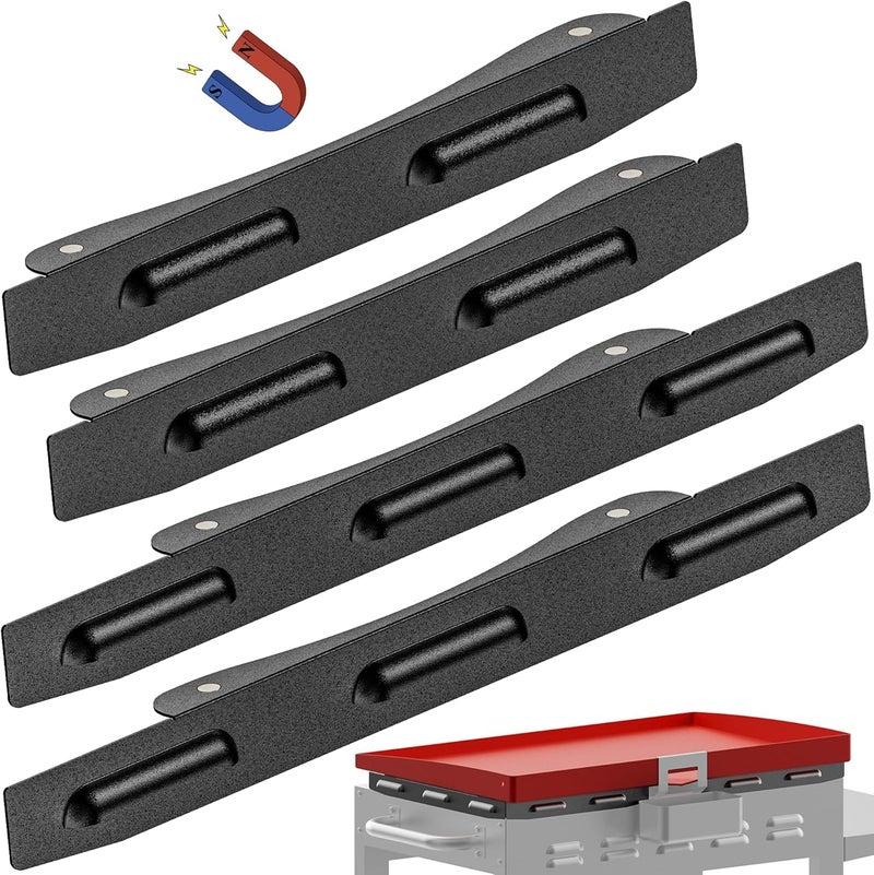 CeOaOtK Upgraded Wind Guards for Blackstone 28 Inch Griddle, Blackstone Griddle Accessories, Magnetic Stainless Steel Wind Screen for Black stone Grill,Protect Flame Hold Heat, Compatible with Hood＆Side Shelf - Image 1